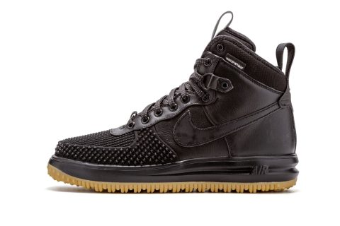 Nike Lunar Force 1 Duckboot Black / Black-mtllc Slvr-anthct