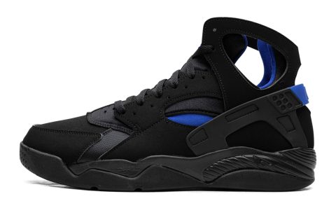 Nike Nike Air Flight Huarache "black Lyon Blue"