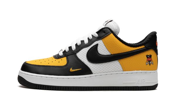 Nike Nike Air Force 1 Low '07 Lv8 "black Gold Jersey Mesh"