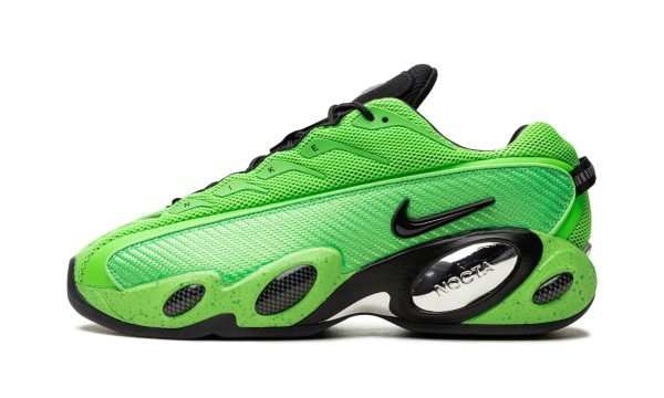 Nike Nocta Glide "slime Green/metallic Silver/black"