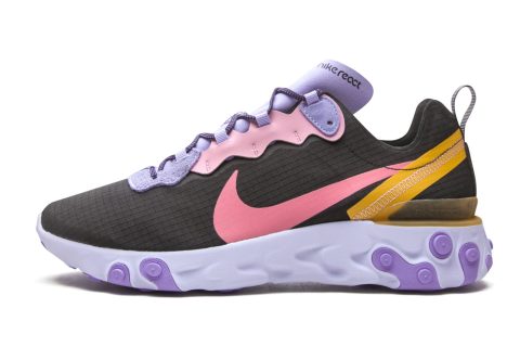 Nike React Element 55 Black / Light Thisltle / Pollen Ri