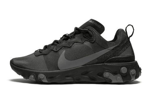 Nike React Element 55 "triple Black"