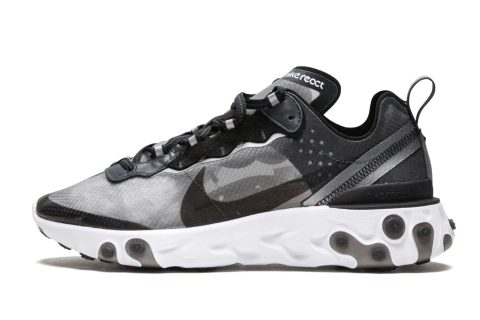 Nike React Element 87 "anthracite Black"