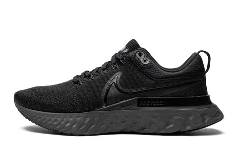 Nike React Infinity Run Flyknit 2 Black / Black-black-irongrey