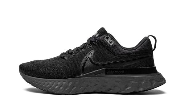 Nike React Infinity Run Flyknit 2 Black / Black-black-irongrey