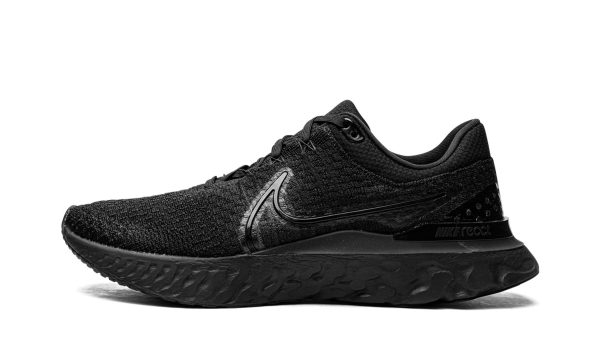 Nike React Infinity Run Flyknit 3 "triple Black"