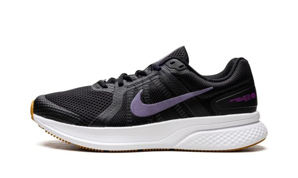 Nike Run Swift 2 Black / Canyon Purple-gold Suede