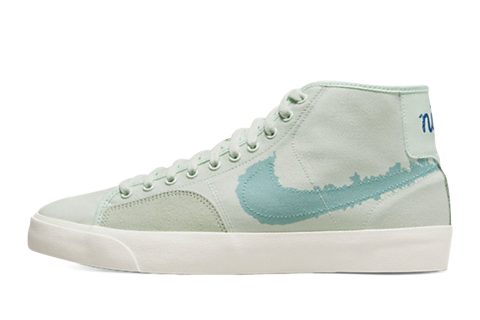 Nike Sb Blazer Court Mid Prm "barely Green"