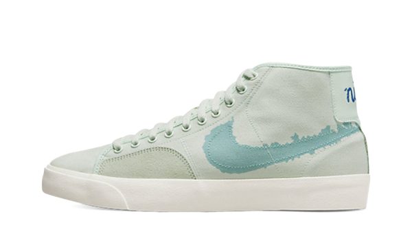 Nike Sb Blazer Court Mid Prm "barely Green"