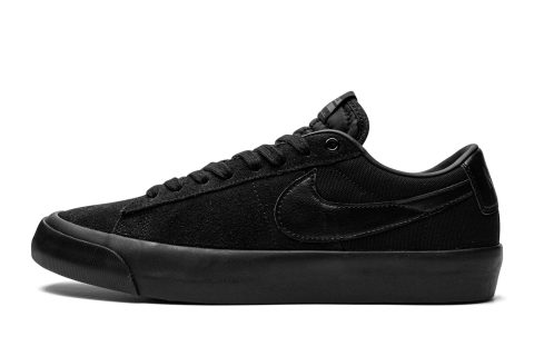 Nike Sb Blazer Low Gt "triple Black"