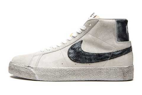 Nike Sb Blazer Mid "faded Sail Black"