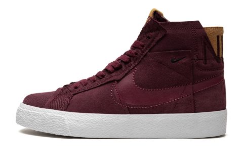 Nike Sb Blazer Mid "night Maroon"