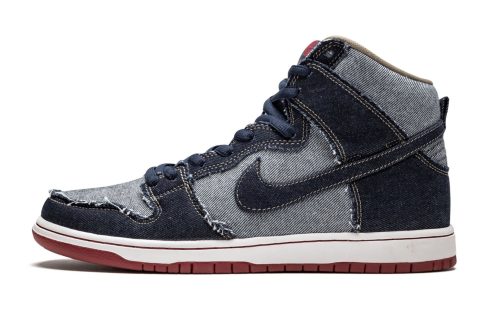 Nike Sb Dunk High Trd Qs "reese Forbes Denim"