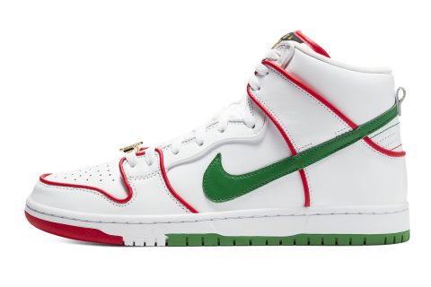 Nike Sb Dunk High "paul Rodriguez - Mexican Boxing"