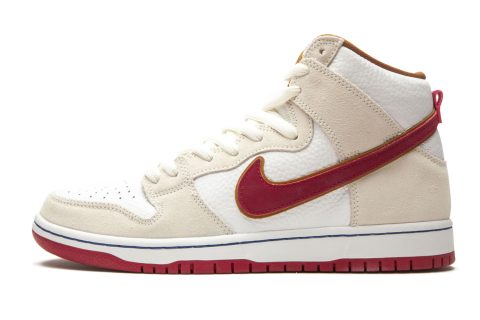 Nike Sb Dunk High "team Crimson"