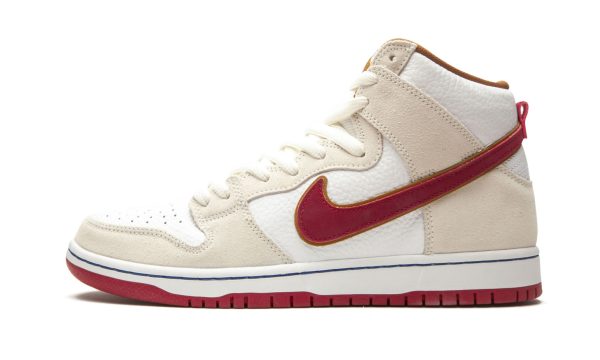 Nike Sb Dunk High "team Crimson"