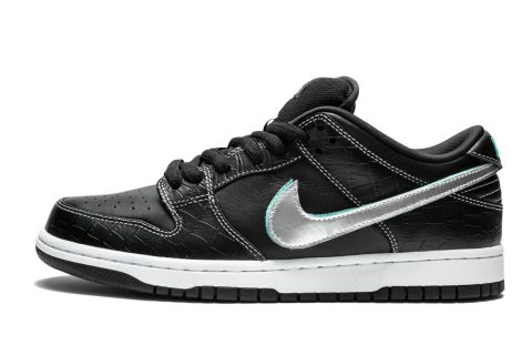 Nike Sb Dunk Low Pro Og Qs "black Diamond"