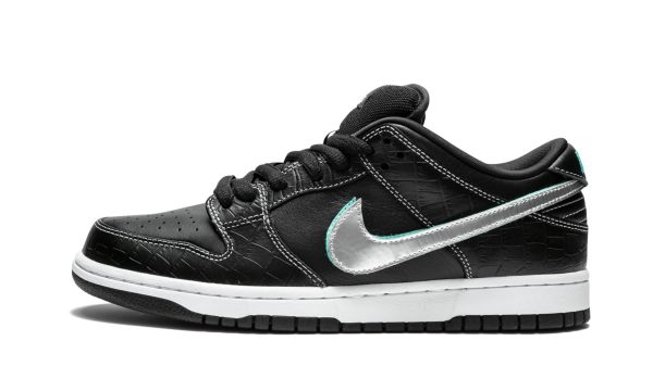 Nike Sb Dunk Low Pro Og Qs "black Diamond"