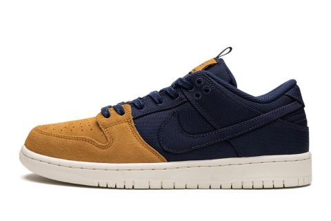 Nike Sb Dunk Low "midnight Navy/desert Ochre"