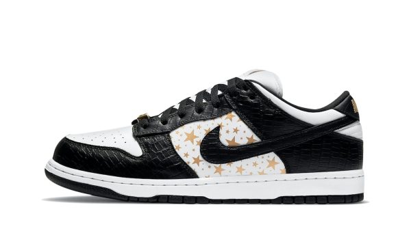 Nike Sb Dunk Low "supreme - Stars - Black"