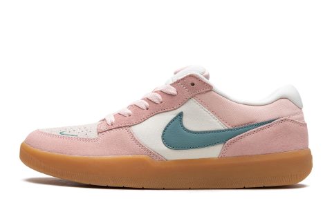 Nike Sb Force 58 "pink Bloom Teal Gum"