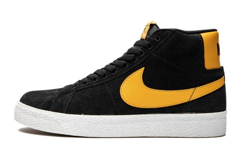 Nike Sb Zoom Blazer Mid Black / University Gold-black