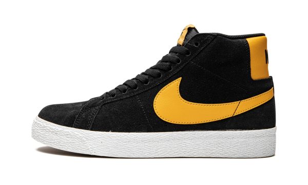 Nike Sb Zoom Blazer Mid Black / University Gold-black