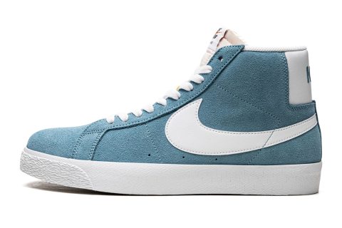 Nike Sb Zoom Blazer Mid "cerulean Blue"