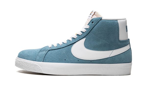 Nike Sb Zoom Blazer Mid "cerulean Blue"