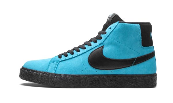 Nike Sb Zoom Blazer Mid "invert Pack - Baltic Blue"