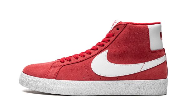 Nike Sb Zoom Blazer Mid "red Suede"