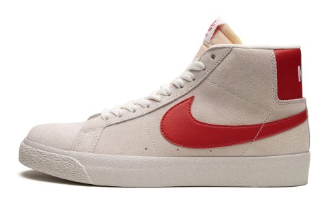 Nike Sb Zoom Blazer Mid "summmit White / University Red"