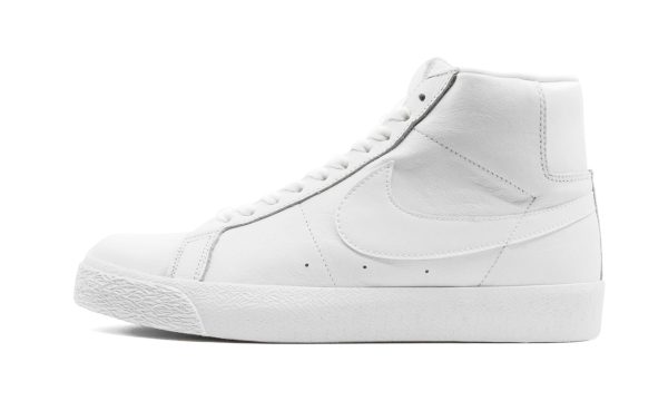 Nike Sb Zoom Blazer Mid "triple White"