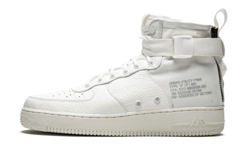 Nike Sf Af 1 Mid "triple Ivory"