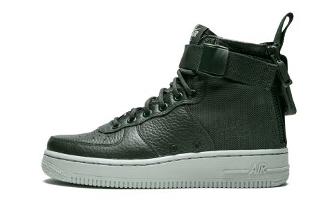 Nike Sf Af1 Mid Wmns "outdoor Green"