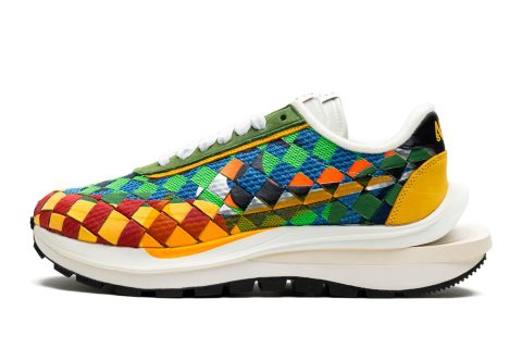 Nike Vaporwaffle Woven "sacai X Jean Paul Gaultier - Green Gusto"