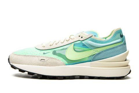 Waffle One Wmns "bleached Aqua / Lime"