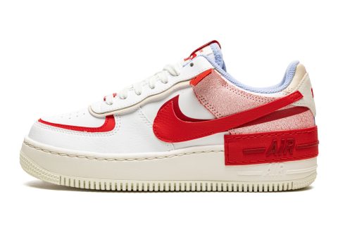 Nike Wmns Air Force 1 Low Shadow "red Cracked Leather"