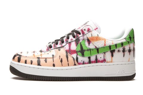 Nike Wmns Air Force 1 Low "black Tie-dye"