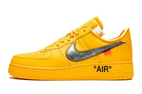 Nike X Off-white Air Force 1 Low "off-white - University Gold"