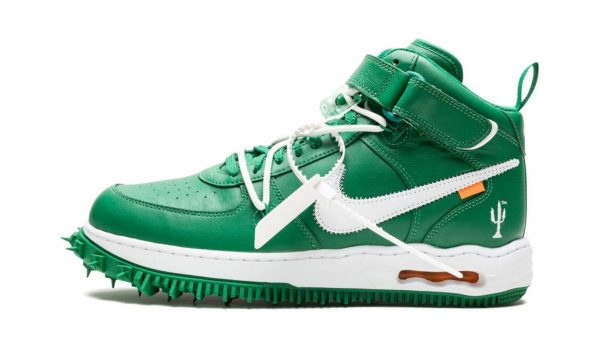 Nike X Off-white Air Force 1 Mid "off-white - Pine Green"