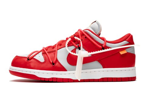 Nike X Off-white Dunk Low "off-white - University Red"