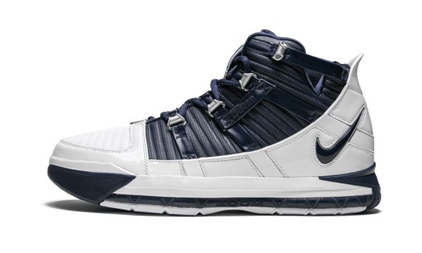 Nike Zoom Lebron 3 Qs "white/navy"