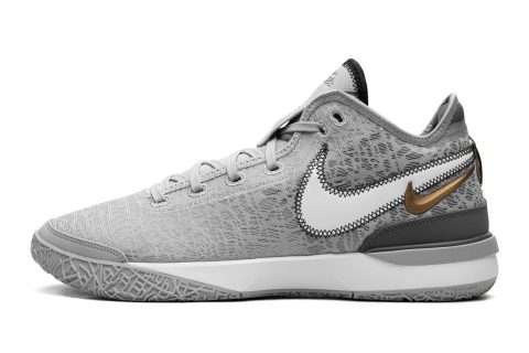 Zoom Lebron Nxxt Gen "wolf Grey Metallic Gold"