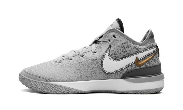 Zoom Lebron Nxxt Gen "wolf Grey Metallic Gold"