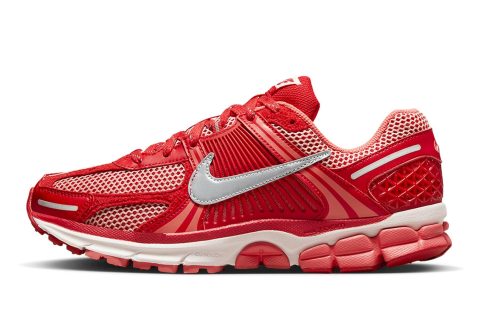 Nike Zoom Vomero 5 Prm "university Red Metallic Silver"