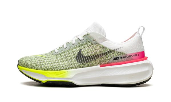 Nike Zoomx Invincible Run 3 "white Volt Hyper Pink"