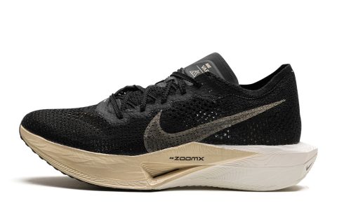 Nike Zoomx Vaporfly 3 "black Metallic Gold Grain"