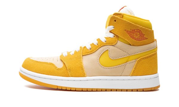 Wmns Air Jordan 1 Zoom Air Cmft 2 "yellow Ochre/tour Yellow-pale Vanilla-safety"