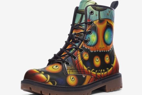 Casual Hippie Leather Boots - Elevate Your Free-spirited Style With Shoesfa